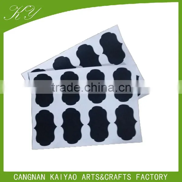 Custom Decal Sticker Paper Wholesale Chalk Board Label Sticker Blackboard Chalkboard Wall Sticker Chalkboard photo-2