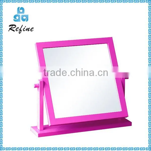 Square Rotating Table Mirror of Different Colors