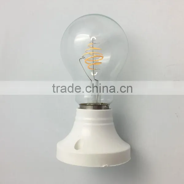 New Design A60 A19 LED Filament Bulb 110V 240V Spiral Filament Light Bulb photo-3
