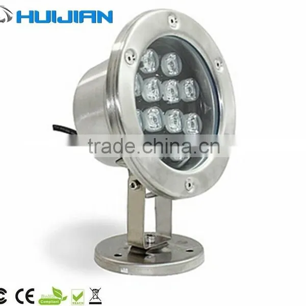 Colorful Outdoor Fountains Light Led Underwater Light 12W RGB 24V
