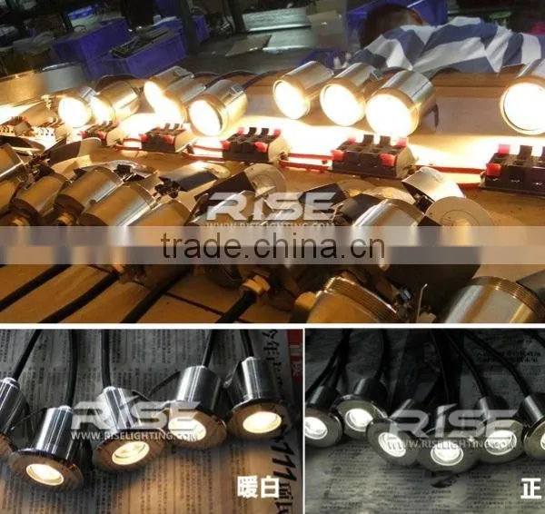 3 w 12V Blue Color Led Underground Light/led Waterproof Under Deck Light photo-6