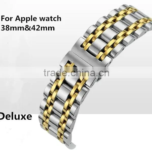 38mm 42mm Stainless Steel Metal Watch Band for Apple Watch Band Strap photo-3