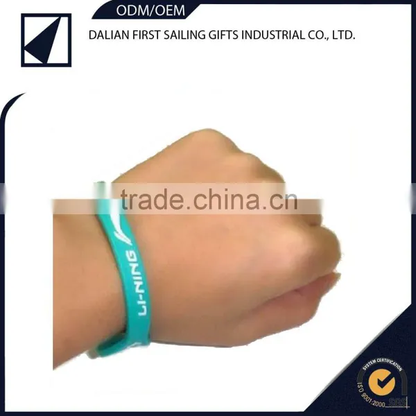 Hot Selling Round Silicone Bracelet Wristband Arm Cuff Bracelet Bangle,silicon Hand Ring Football Wristband Bracelet Band Free photo-2