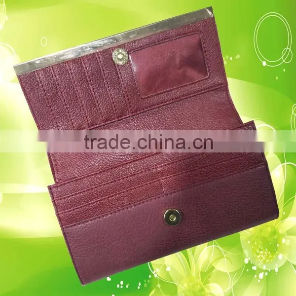 Good Quality and Fancy PU Leather Wallet for Ladies or Girls photo-4