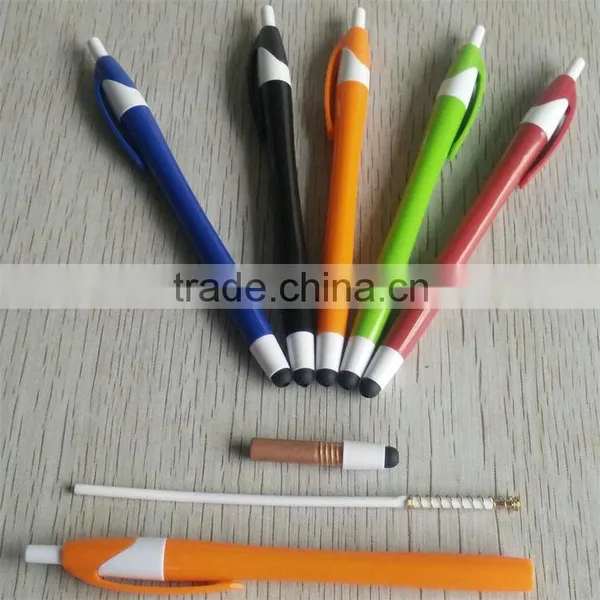 Unique Products to Buy Solid Color Barrel and Clip Logo Stylus Pen photo-5