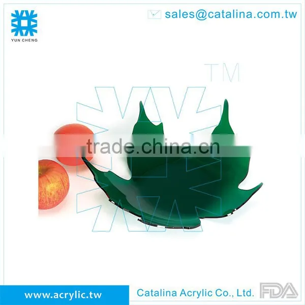 Hot Sale Acrylic Waving Wedding Food Cake Fruit Serving Tray photo-4