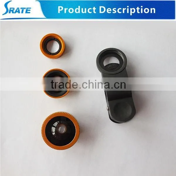 JT003 Fish-eye 0.67x Wide Angle Macro Triplet Lens for Mobile Phone Use photo-4