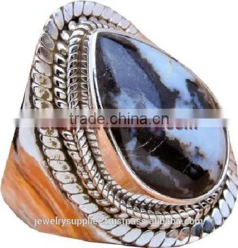 Design Rainbow Moonstone Ring Gemstone Jewelry 925 Sterling Silver Jewellery Wholesaler Rings photo-5