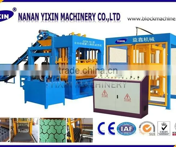 Fully Automatic and Basic Automatic Concrete Block Machine Block Making Line Yixin