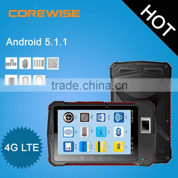 Factory Direct Sale Product 508dpi Touch Screen 7" Long Distance Uhf Rfid Handheld Computer