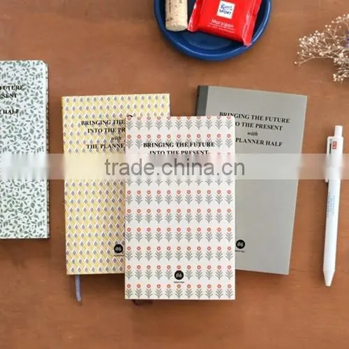2016 Notebook With Ribbon Marker For Promotion /PVC Cover Notebook