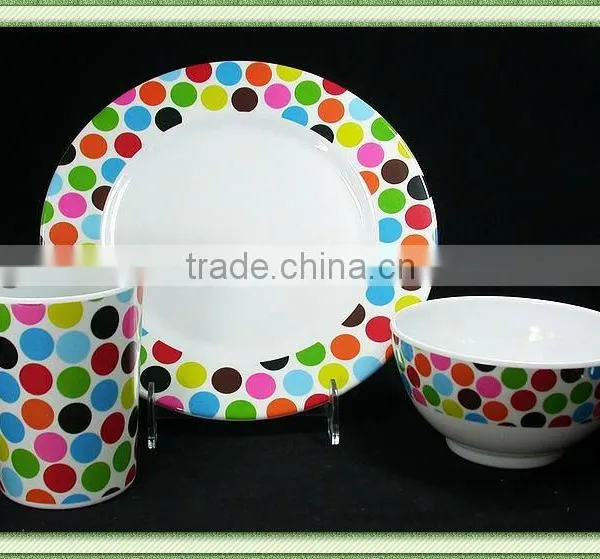 Dot Design Dinner Set Dinner Set