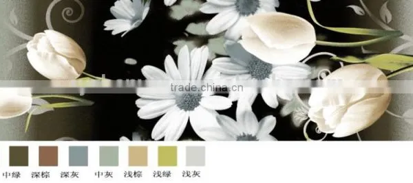 120gsm Twill Printed Polyester Fabric ,Microfiber 3D Printed Fabric photo-3