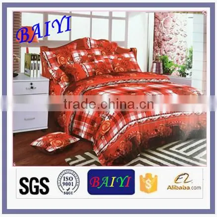 70gsm Brushed 100% Polyester Bedsheet Fabric With Flora Pigment Printing for Home Textile/polyester Fabric to Brazil photo-3
