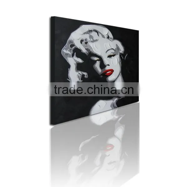 Modern Canvas Oil Painting Art Model photo-2