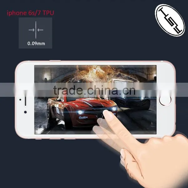 HUYSHE TPU Nano Material Full Cover Anti Shock Screen Protector for Iphone Series 6 6s 7 Plus TPU Film photo-6