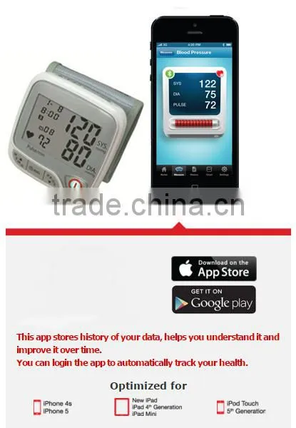 SIFHEALTH-1.9 Wrist Blood Pressure Monitor, WHO Blood Pressure Light Indicator, Blood Pressure Monitor, CE MDD Certified, BPM photo-4