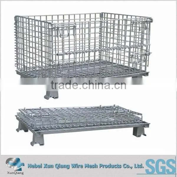 Metal Roll Pallet Container Warehouse Storage Cart photo-2