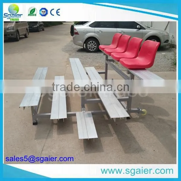 Sgaier Protable Aluminum Bleachers for Stadium ,metal Bleacher Seating photo-2