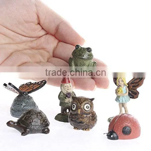 2016 Cute Gnome Sculpture Custom Dollhouse Miniature Garden photo-4