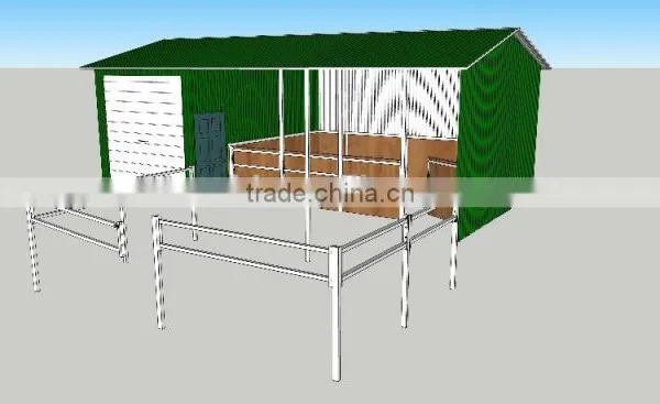 Flat Roof Storage Shed/livestock Shelter photo-2