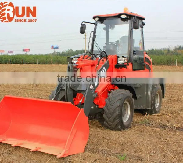 Everun ER20 Farm Front End Mini Wheel Loader With High-Quality Cooling System photo-2
