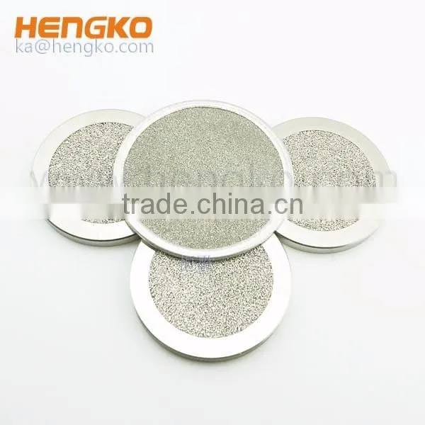 Microns Porous Sintered Cleanable Stainless Steel Filter Elements photo-3