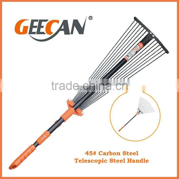 Best Selling Garden Rake Steel Handle