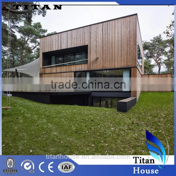 Prefab Light Steel Frame Timber House