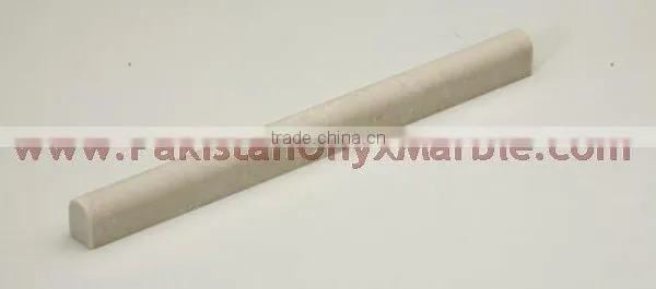 UNIQUE VERONA BEIGE MARBLE PENCIL MOLDING photo-3