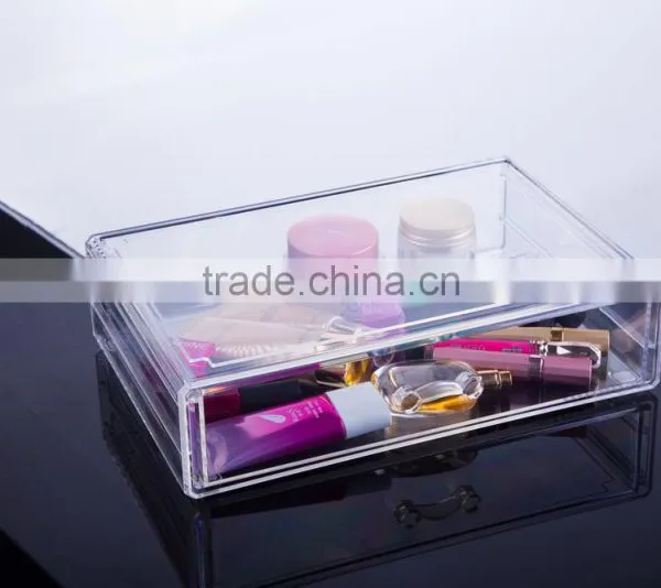 High Quality Transparent Beauty Makeup Dressing Case/Box photo-4