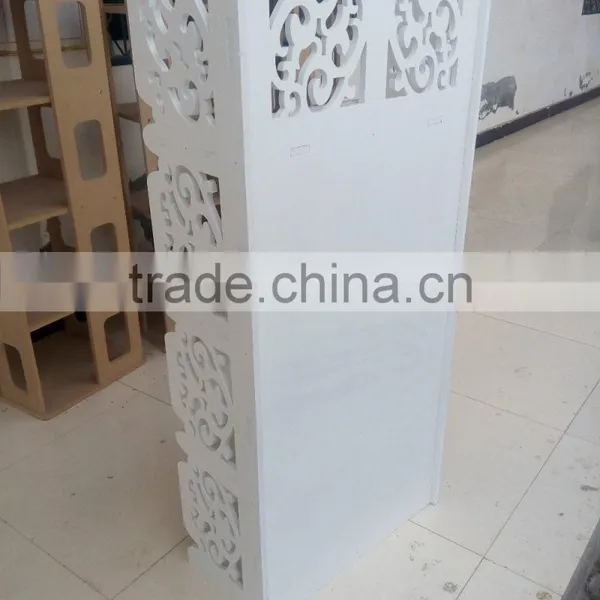 2016 New Style White Classical Wood Storage Cabinet /Bookshelf photo-2