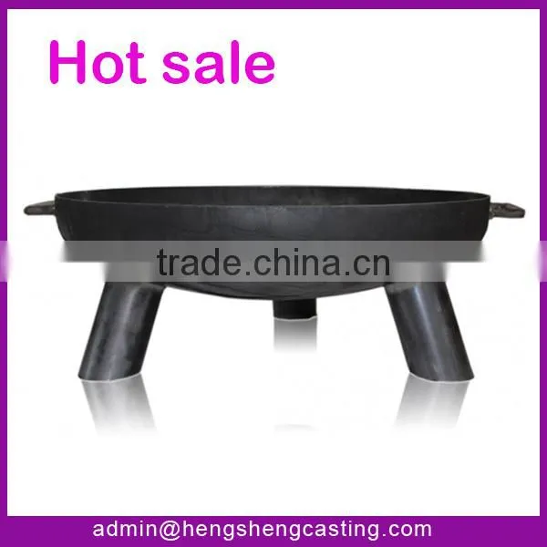 2017 Hot Sale Antique Outdoor Wood Burning Cast Iron Fire Pit With Stand photo-3
