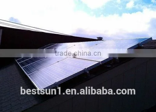 5000w Solar pv Mounting System/solar Panel Mounting Structure/standing Seam Roof Mounting Bracket photo-5