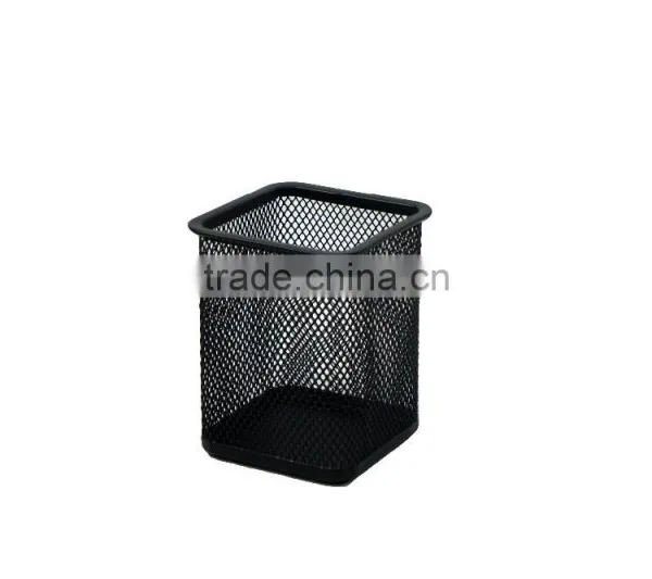 Best-selling Silver Eco-friendly Metal Mesh Table Pen Pencil Holder photo-2