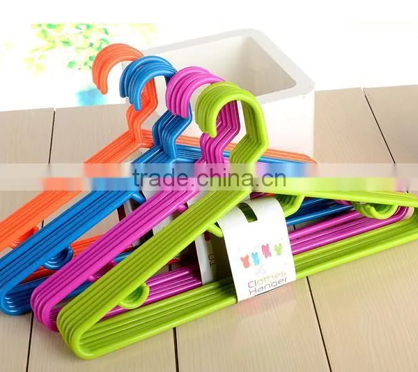 Colorful Plastic Clothes Hanger/pp Cloth Hanger photo-6