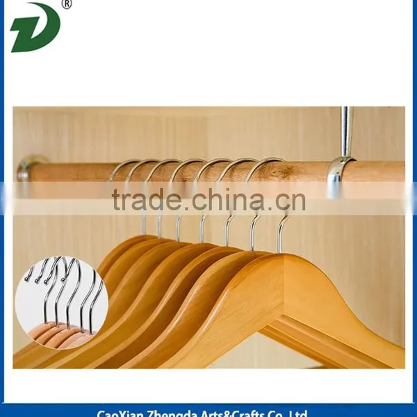 Beautiful Finished Wooden Coat Hanger photo-3