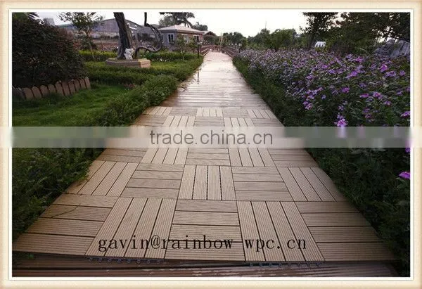Recycled Wpc Material Outdoor /indoor Wpc Diy Decking /flooring photo-3