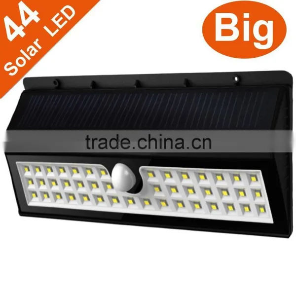 44 LED Outdoor Wireless Solar Energy Powered Solar Street Light Ponds Decor Accent Lighting With Three Modes photo-3