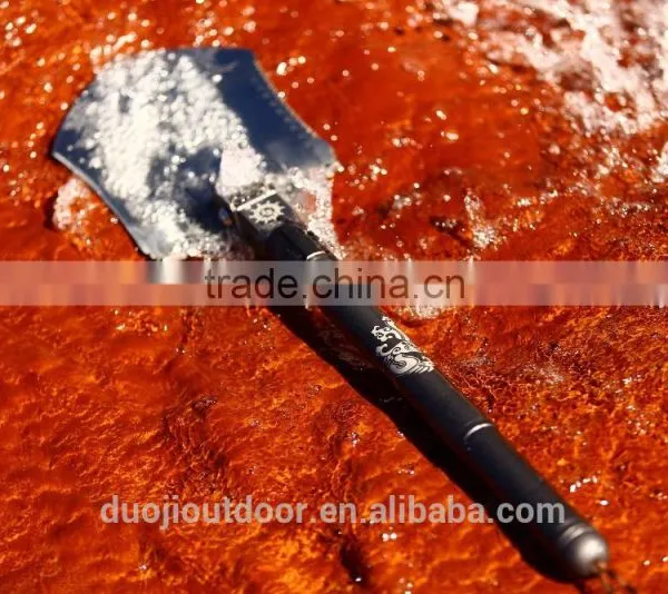 Innovative All-in-one Garden Tool With Shovel Hoe Hammer Screw Driver Knife Fire Starter photo-4