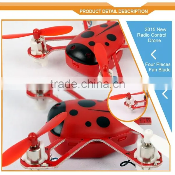 2015 Hot Popular 2.4g 4CH 6axle RC Quadrocopter Racing Mini Toy Drone photo-3