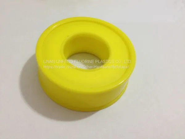 Жёлтая бухта плёнки для уплотнения насоса из ПТФЭ photo-2