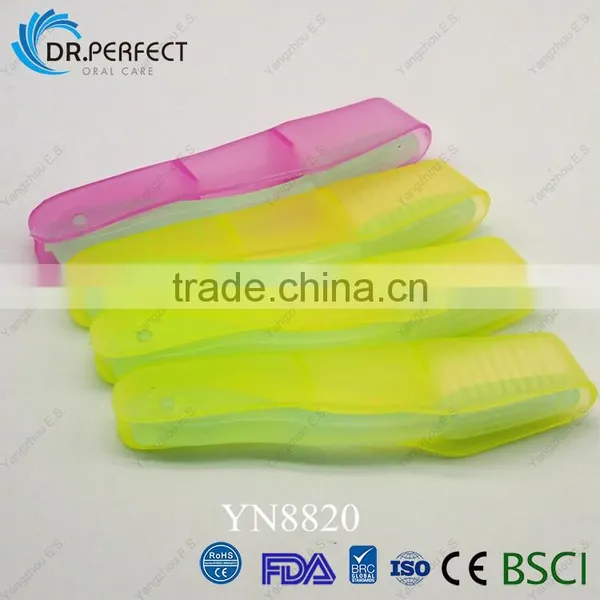 Foldable Toothbrush For Traveller Oral Care White Teeth Everyday photo-2