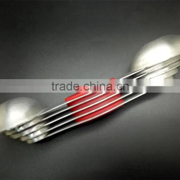 5pc Double Sided Stainless Steel Magnetic Measuring Spoon Set CK-S134 photo-4