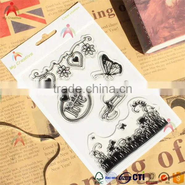 Butterfly Scrapbook Clear Stamps for Card Art &craft Stamps photo-2