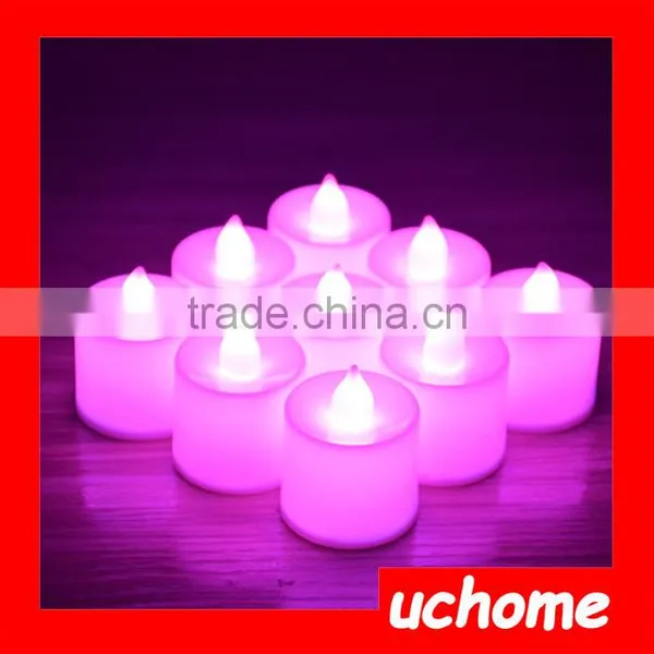 UCHOME Smokeless Flameless Electronic LED Candle Light Multi Colors Light Candle Lamp Party Birthday Party Decoration Led Candle photo-5