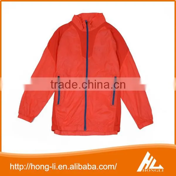 Mens's Casual Outdoor Wear Custom Printed Lightweight Waterproof Black Windbreaker Jacket photo-3