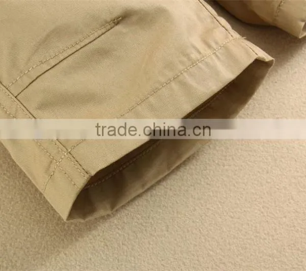 China Manufacturer Design High Quality Hot Sell Children Clothing Boys Short Woven photo-3