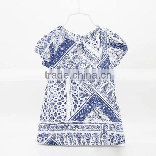 Latest Fashion Baby Shirt Wholesale Korean Style Fancy Short Baby Girls Shirt photo-2