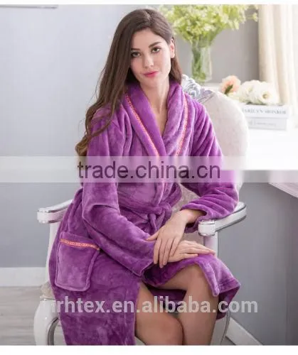 Custom 100% Cotton Terry Hotel Bath Robe photo-3